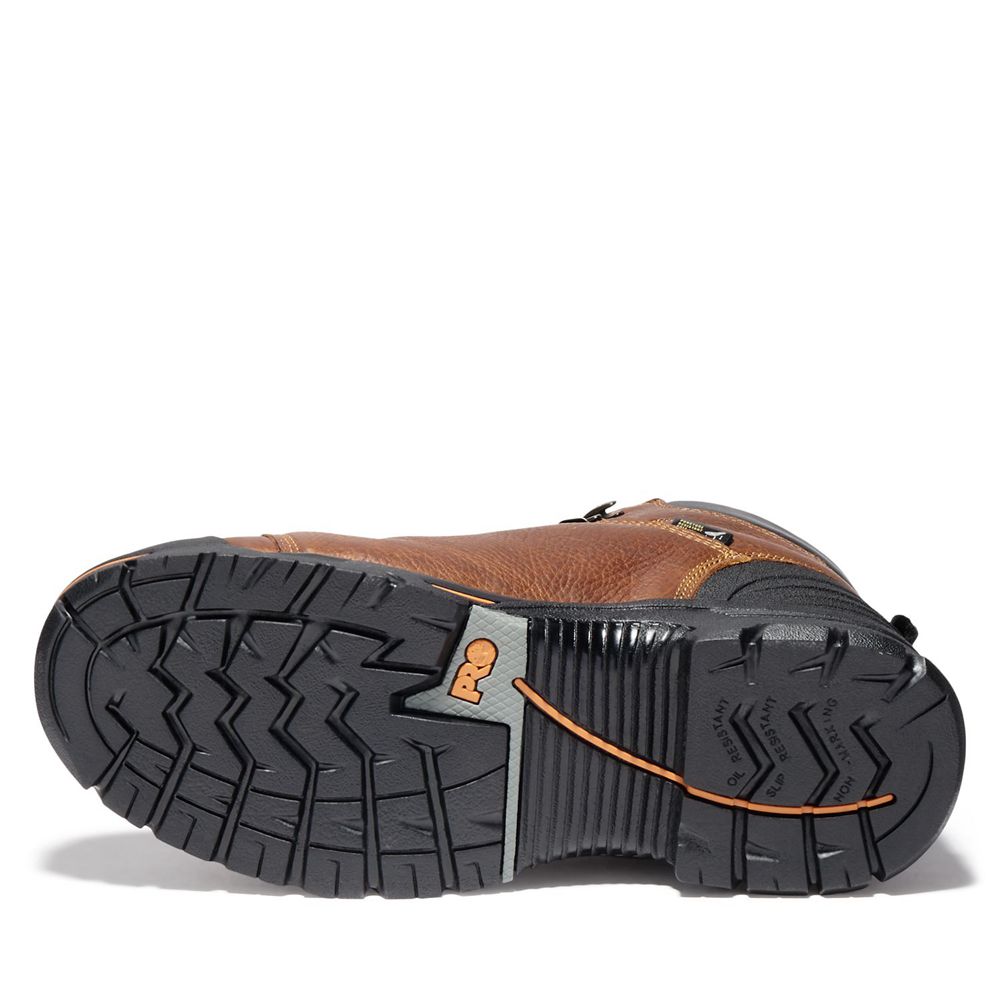 Botas de Trabajo Timberland Hombre Pro® Endurance 6\" Steel Toe Marrones/Negras - Chile UMR-510893